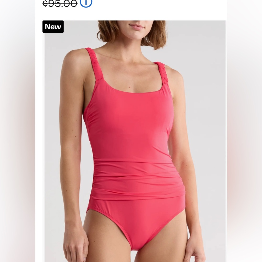 Women’s Plus Size Jantzen Corral One Piece Swimsuit